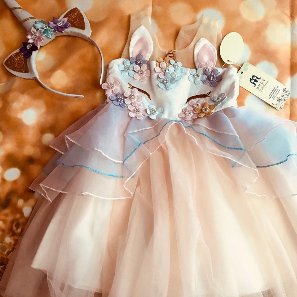 Unicorn Birthday Dress